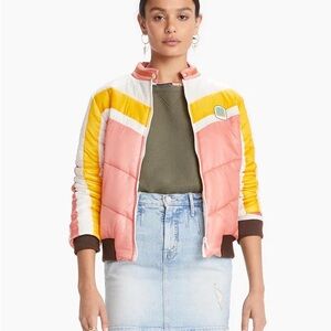 Mother - The Peak Puffer Jacket in Sienna
Mother Denim